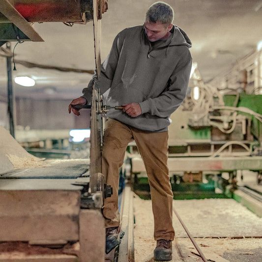 Carhartt® Rain Defender® Paxton Heavyweight Hooded Zip Mock Sweatshirt CT100617