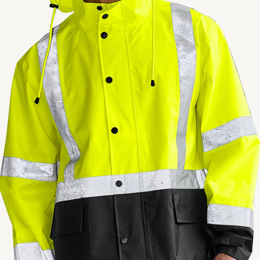 CornerStone ANSI 107 Class 3 Rain Jacket CSJ504
