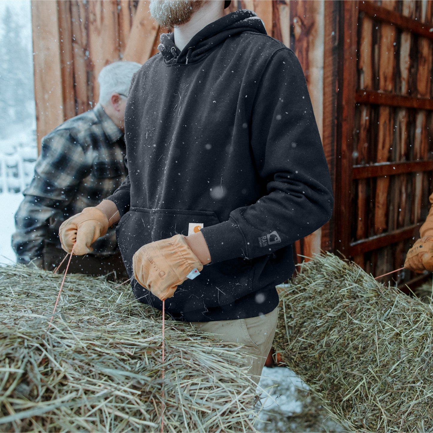 Carhartt® Rain Defender® Paxton Heavyweight Hooded Sweatshirt CT100615