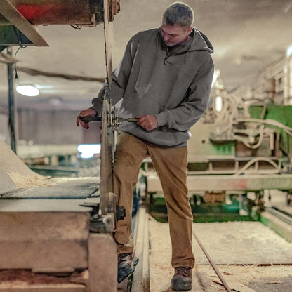 Carhartt® Rain Defender® Paxton Heavyweight Hooded Zip Mock Sweatshirt CT100617